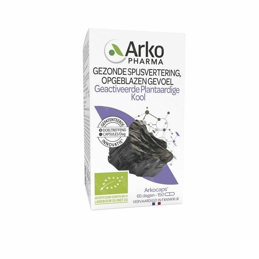 Arkocaps Plantaardige Kool Bio 150 Capsules