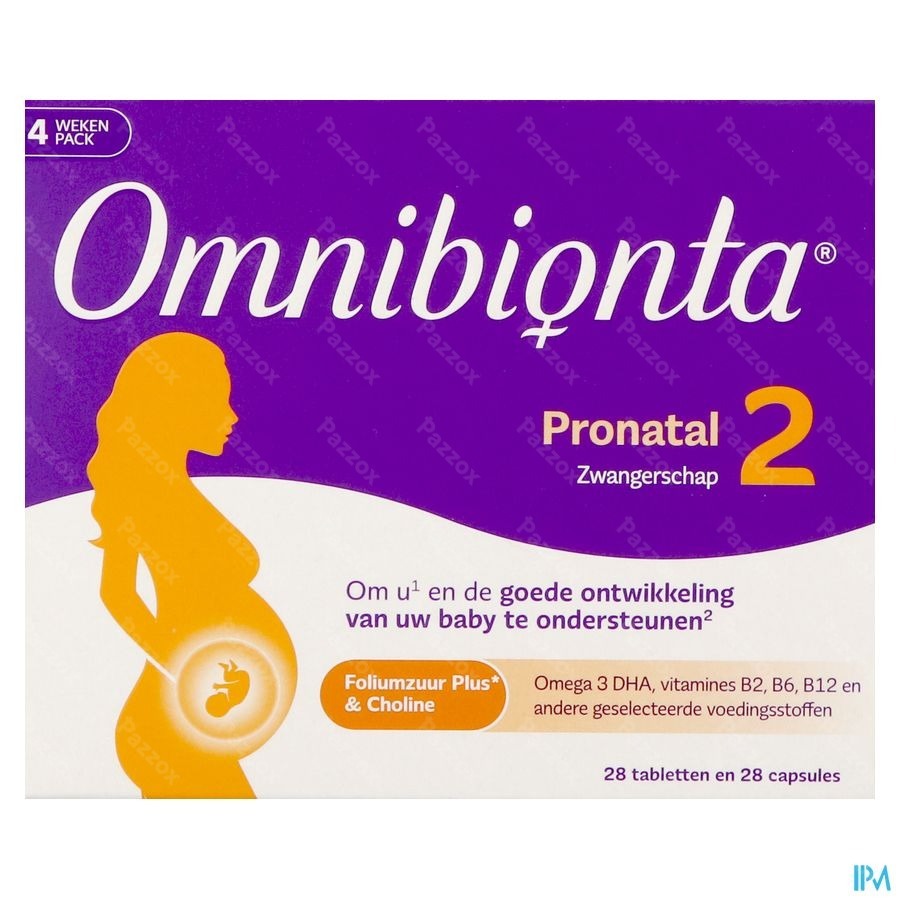 Omnibionta Pronatal Zwangerschap 28 Tabletten + 28 Capsules