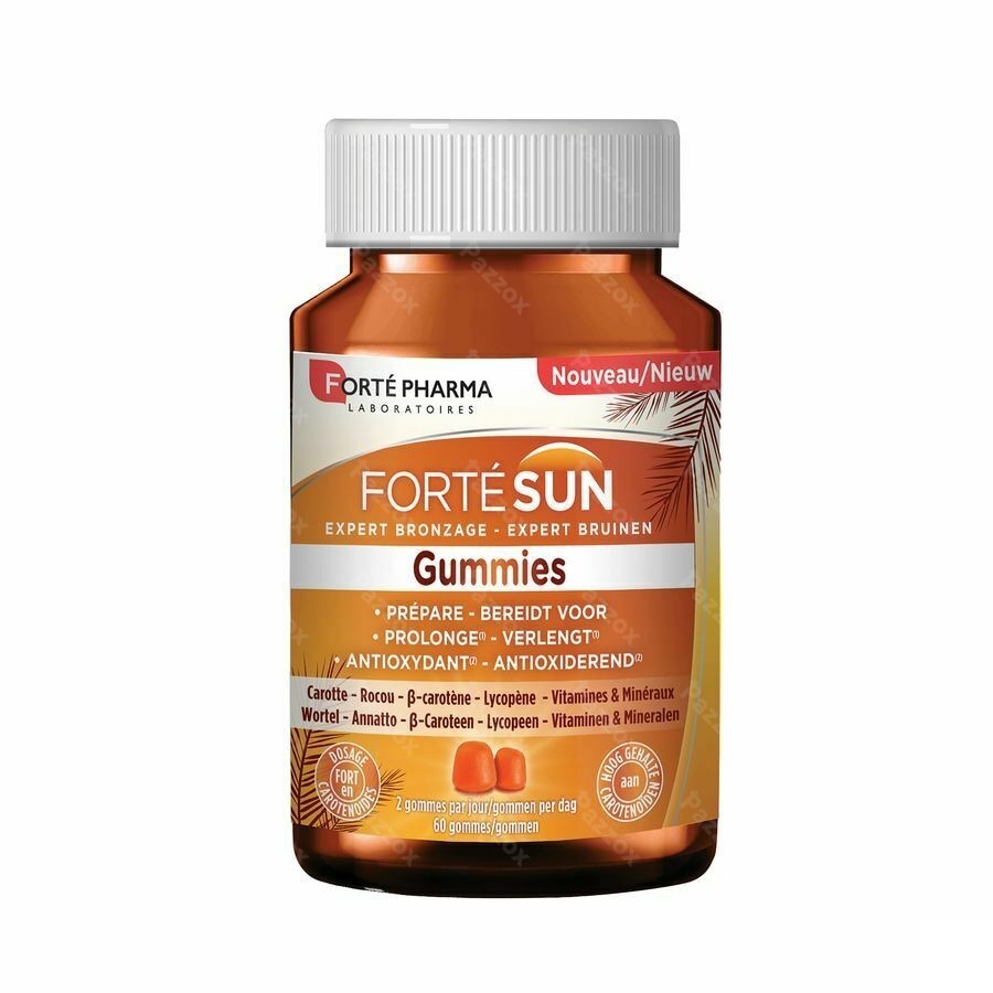 Forté Pharma Fortésun Expert Bruinen 60 Gummies