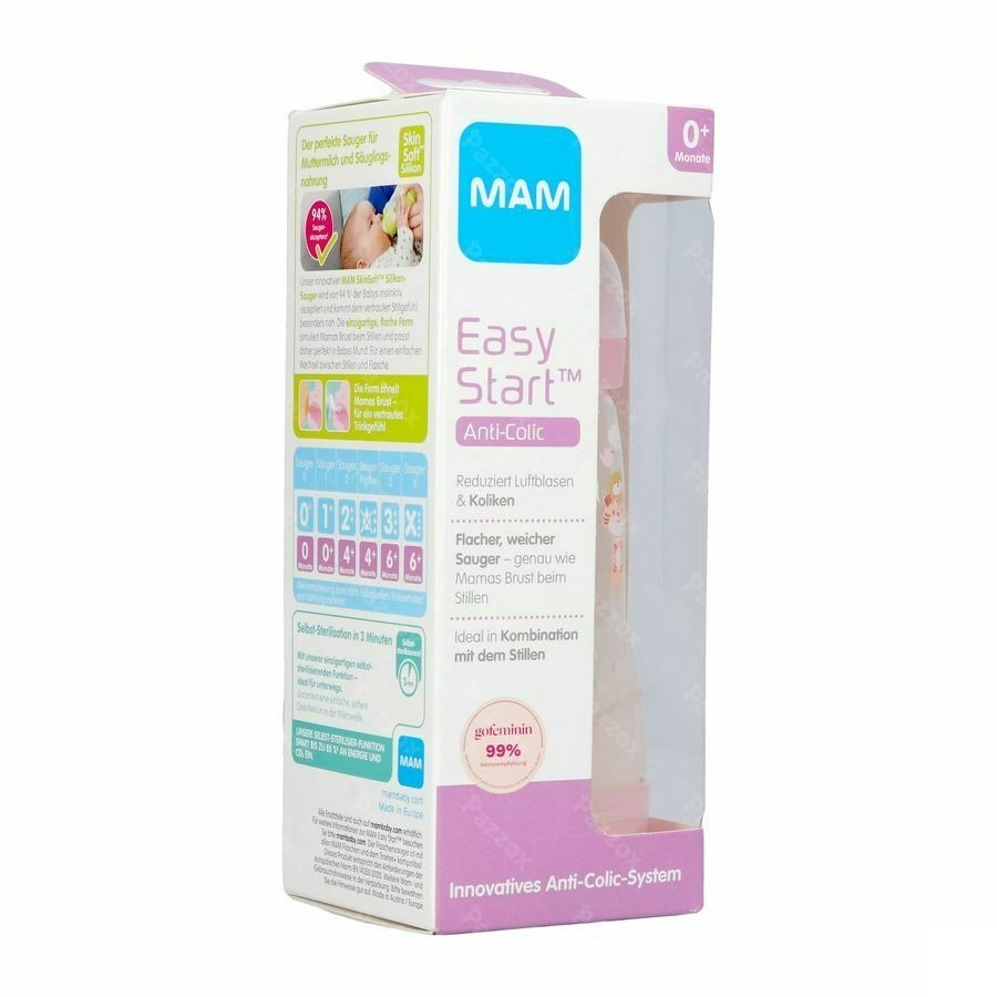 Mam Easy Start A/-colic Meisje 260ml