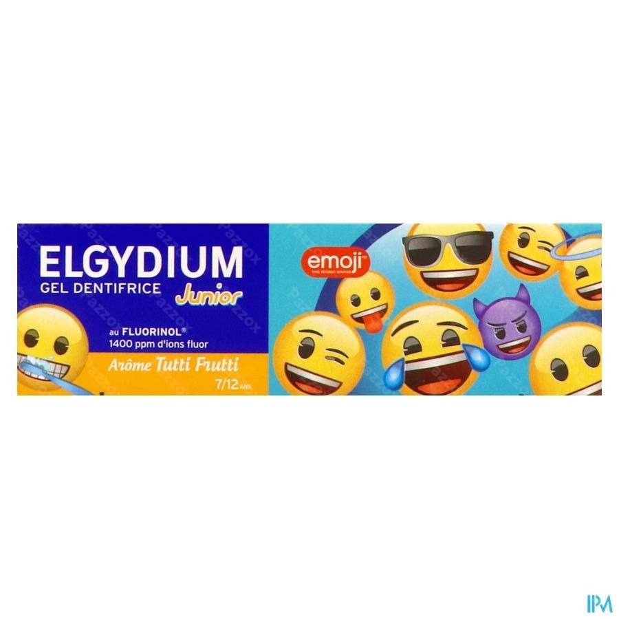 Elgydium Tandpasta Junior Emoji Tutti Frutti 50ml