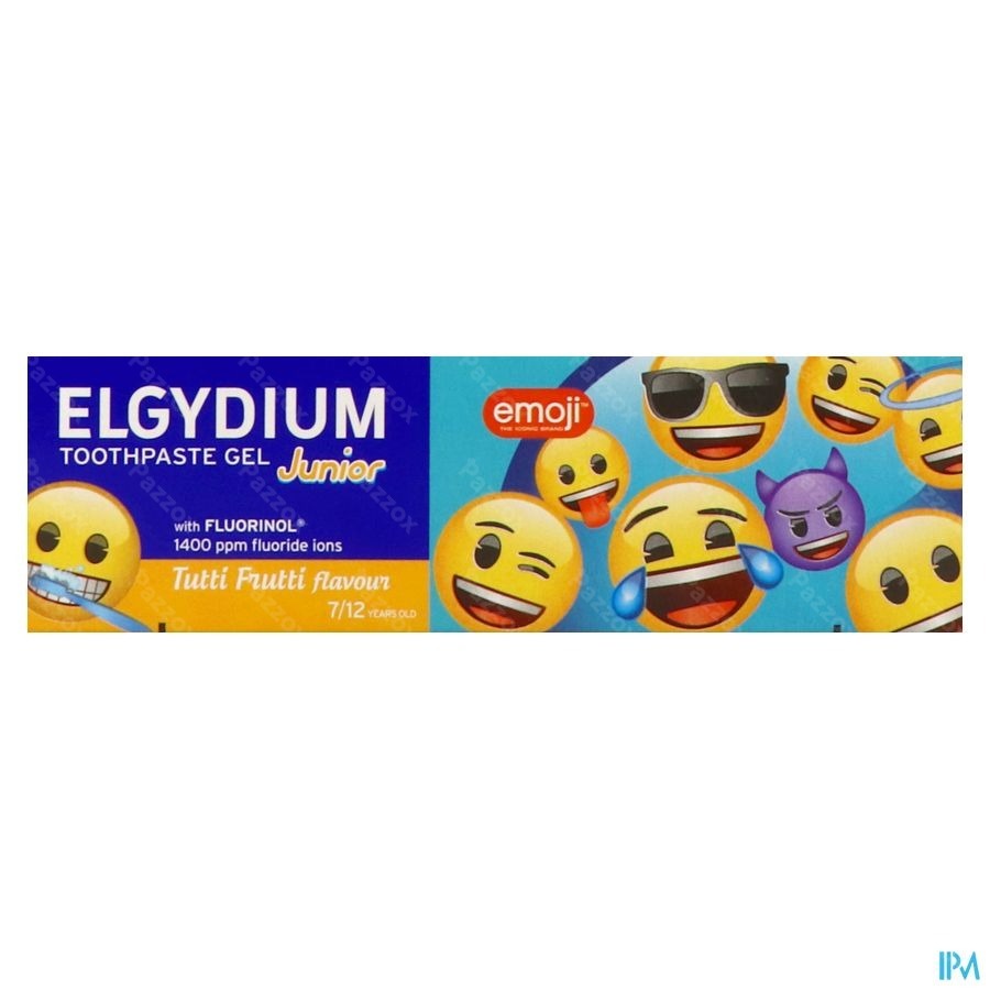 Elgydium Tandpasta Junior Emoji Tutti Frutti 50ml