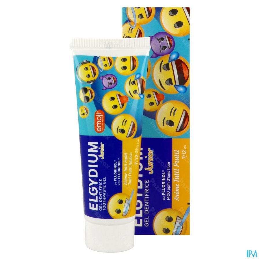 Elgydium Tandpasta Junior Emoji Tutti Frutti 50ml