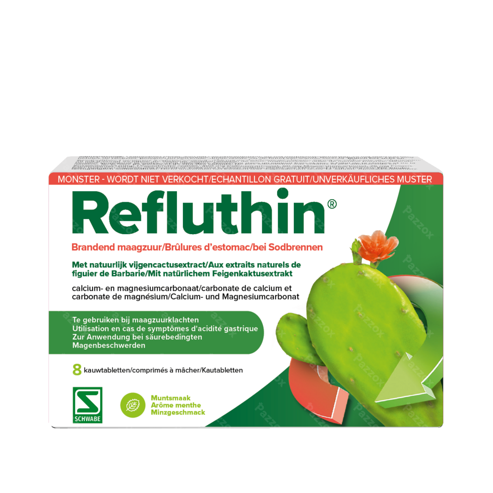 Refluthin Munt 48 Kauwtabletten