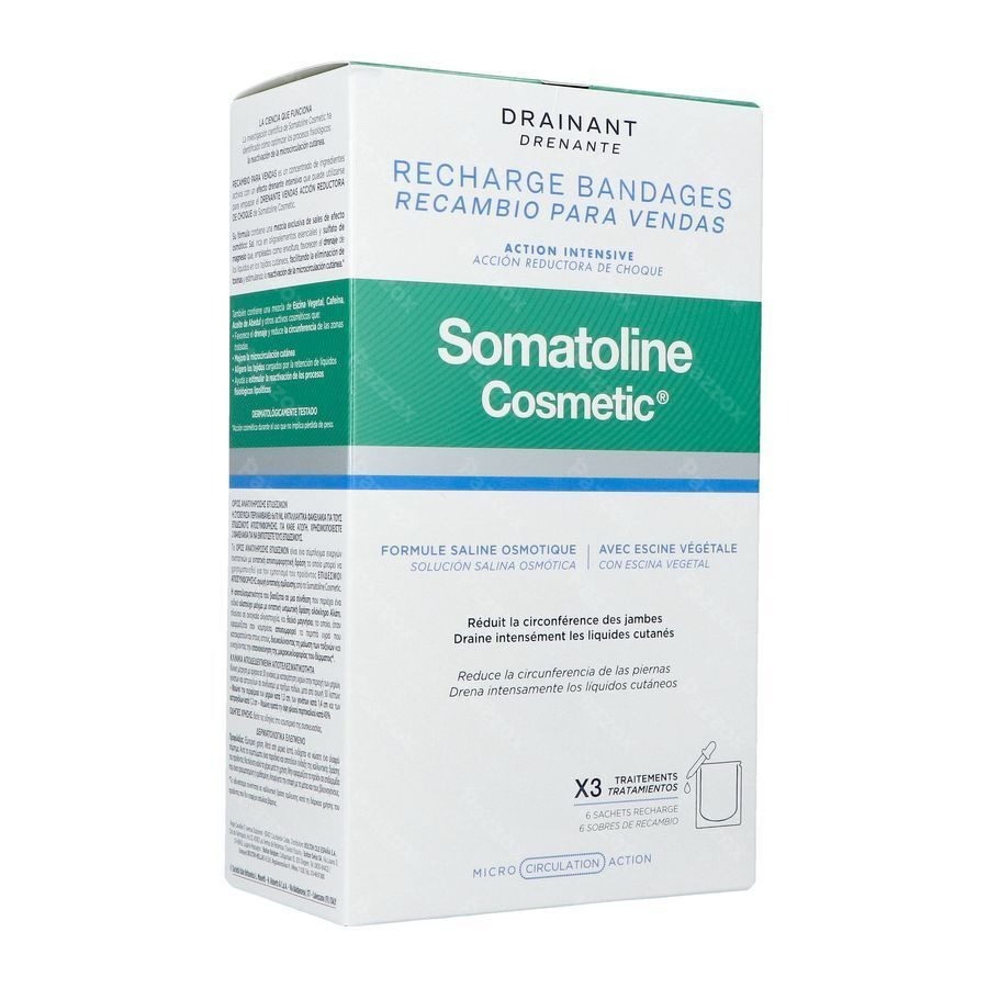 Somatoline Cosm. Windels Drainerend Hervullend Kit