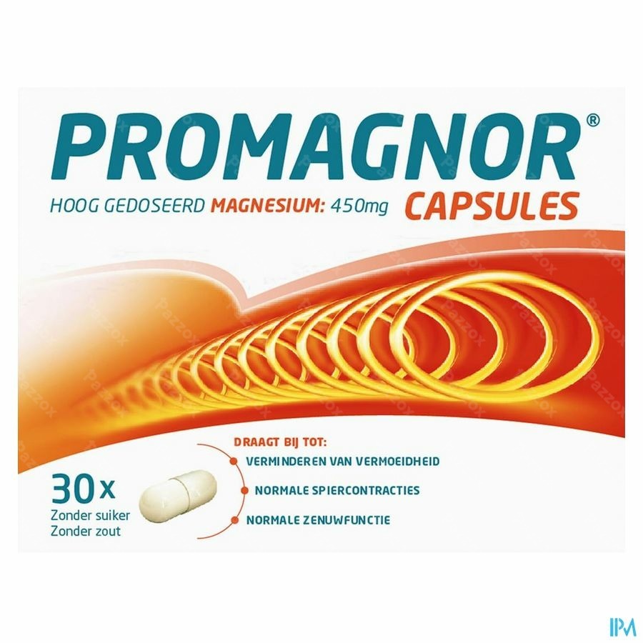 Promagnor Magnesium 30 Capsules