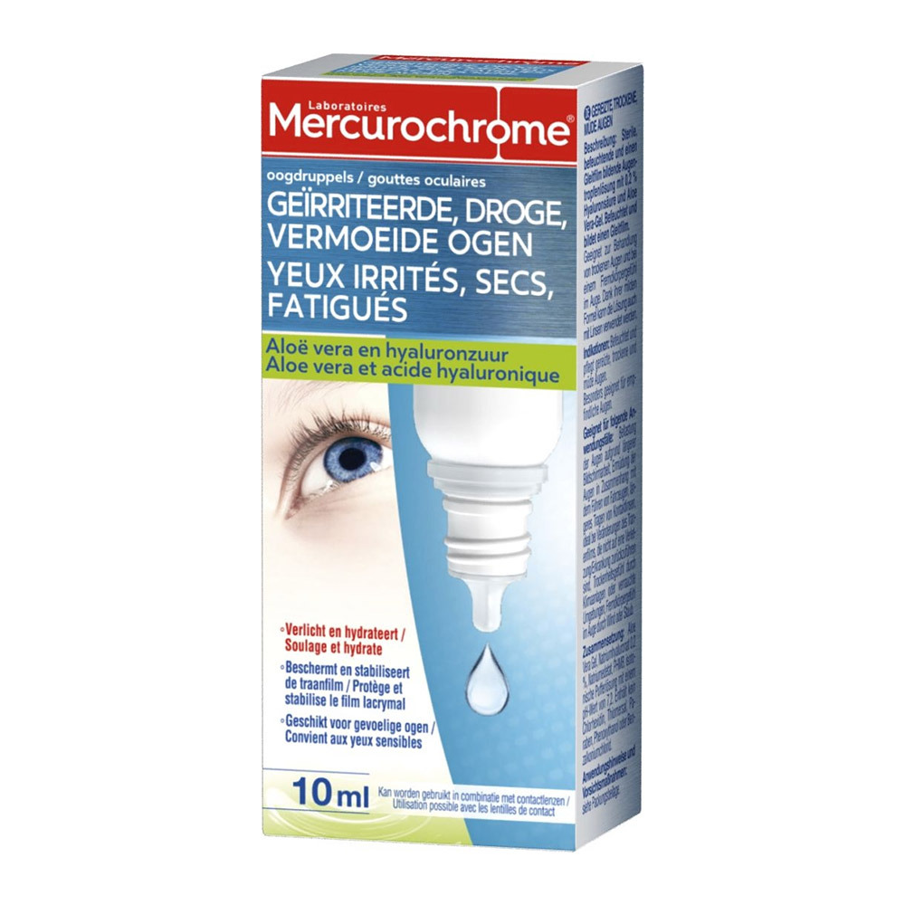 Mercurochrome Hydraterende Oogdruppels 10ml