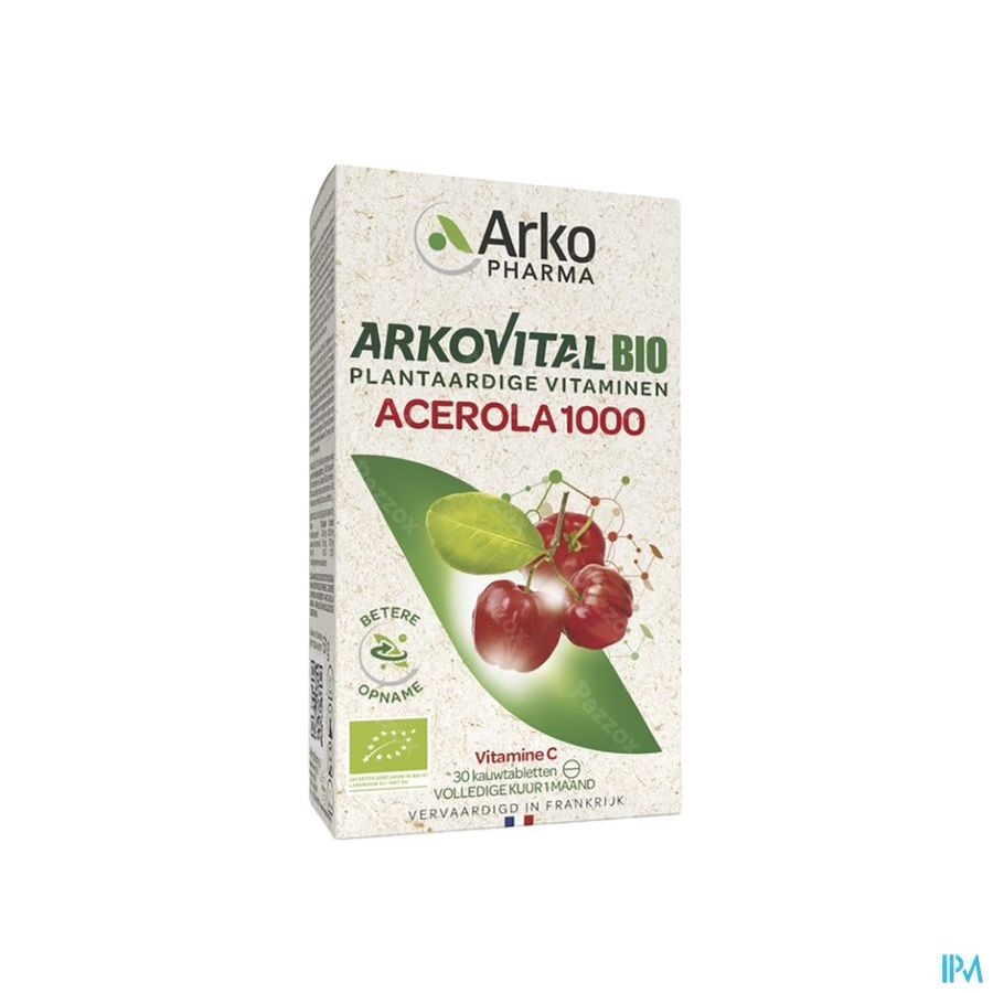Arkovital Acerola 1000 Bio 30 Kauwtabletten