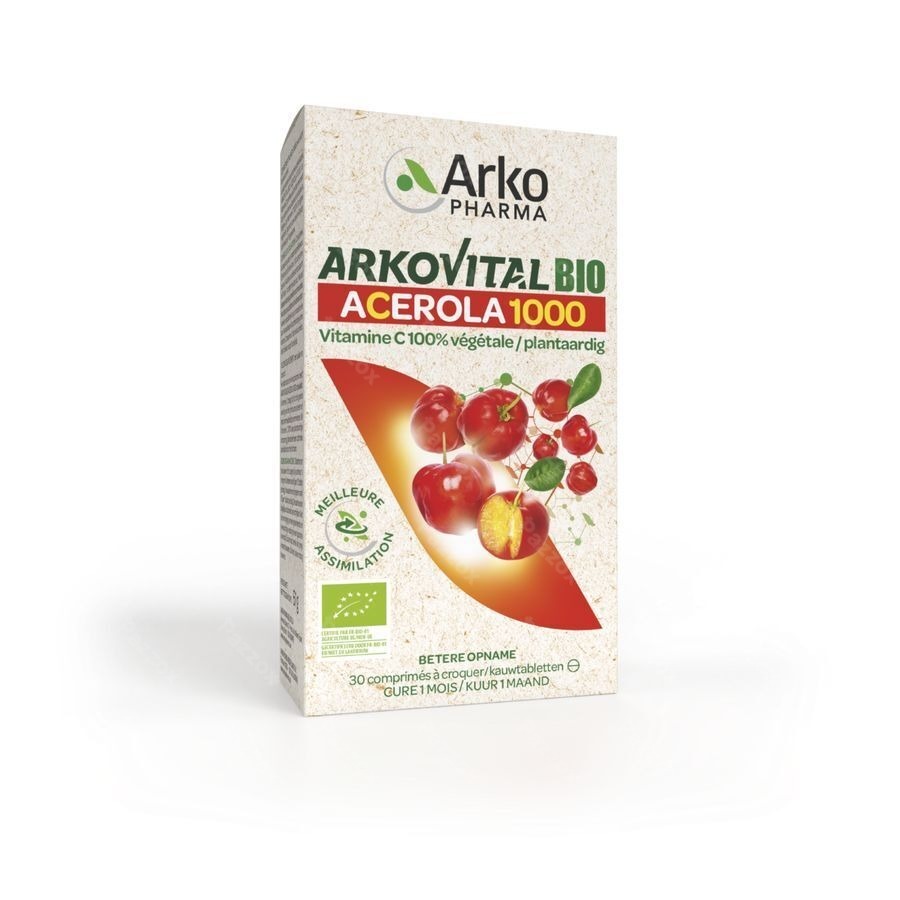 Arkovital Acerola 1000 Bio 30 Kauwtabletten