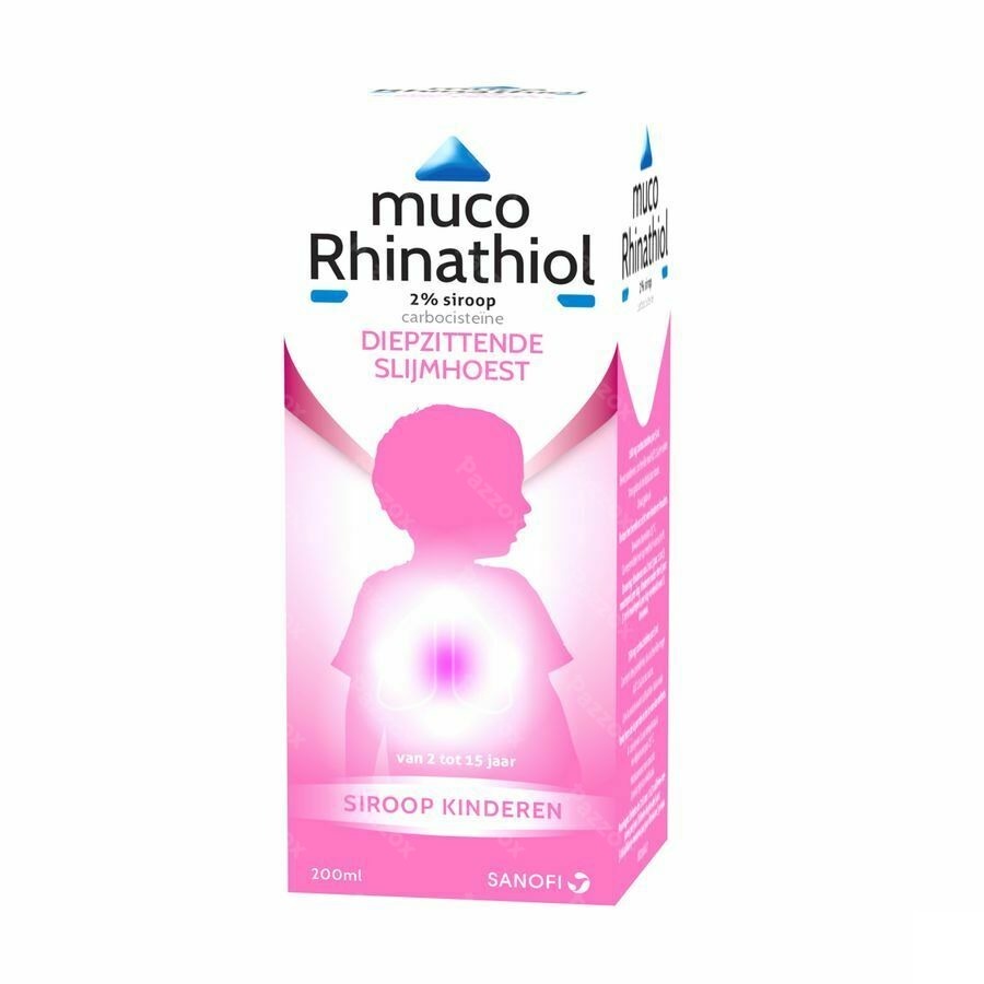 Muco Rhinathiol 2% Kind Siroop 200ml 