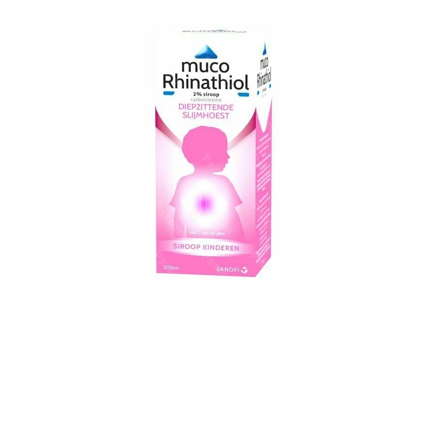 Muco Rhinathiol 2% Kind Siroop 200ml 