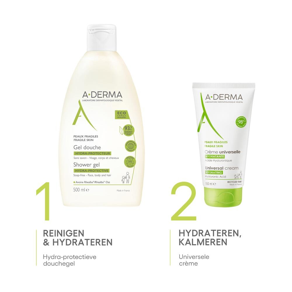 A-Derma Hydraterende Beschermende Douchegel 200ml