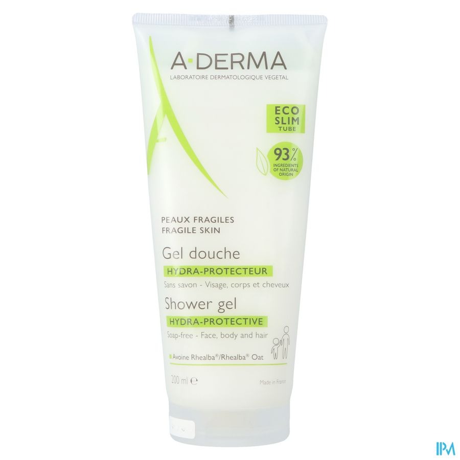 A-Derma Hydraterende Beschermende Douchegel 200ml