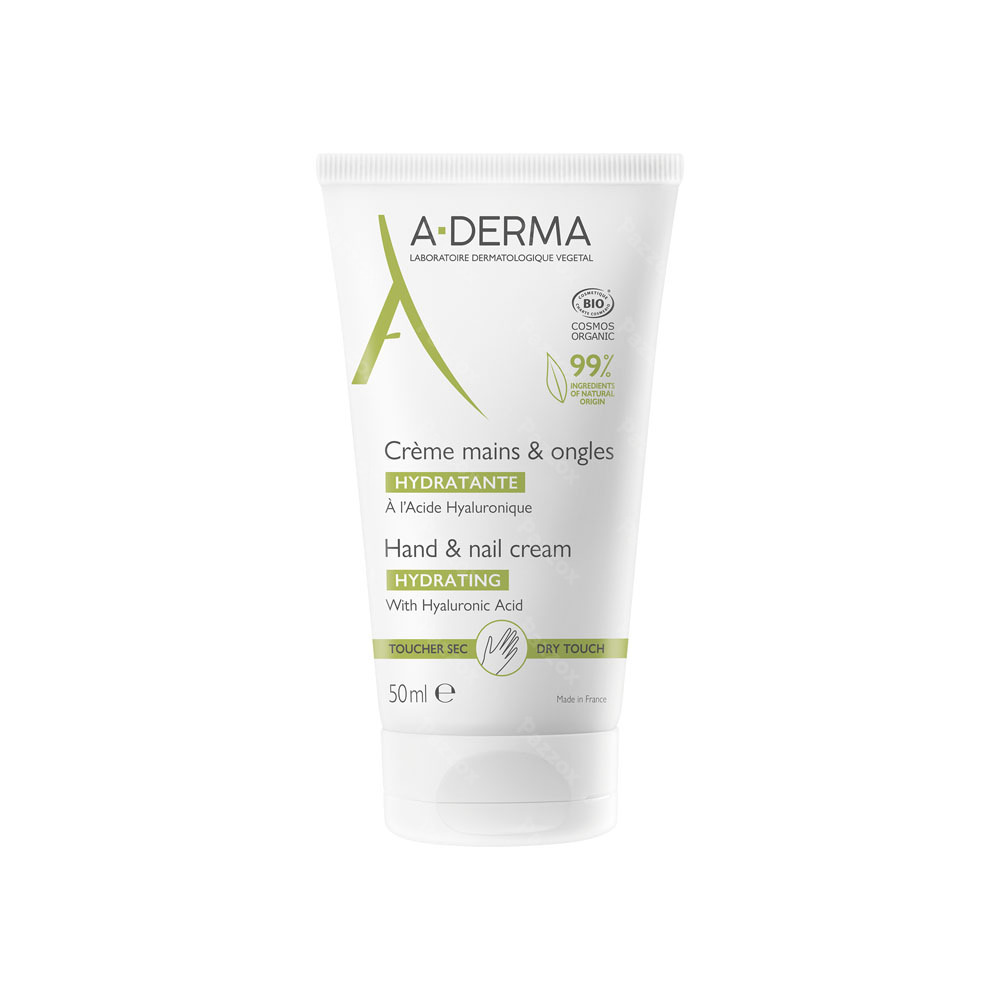 A-Derma Hydraterende Hand- en Nagelcrème Havermelk 50ml