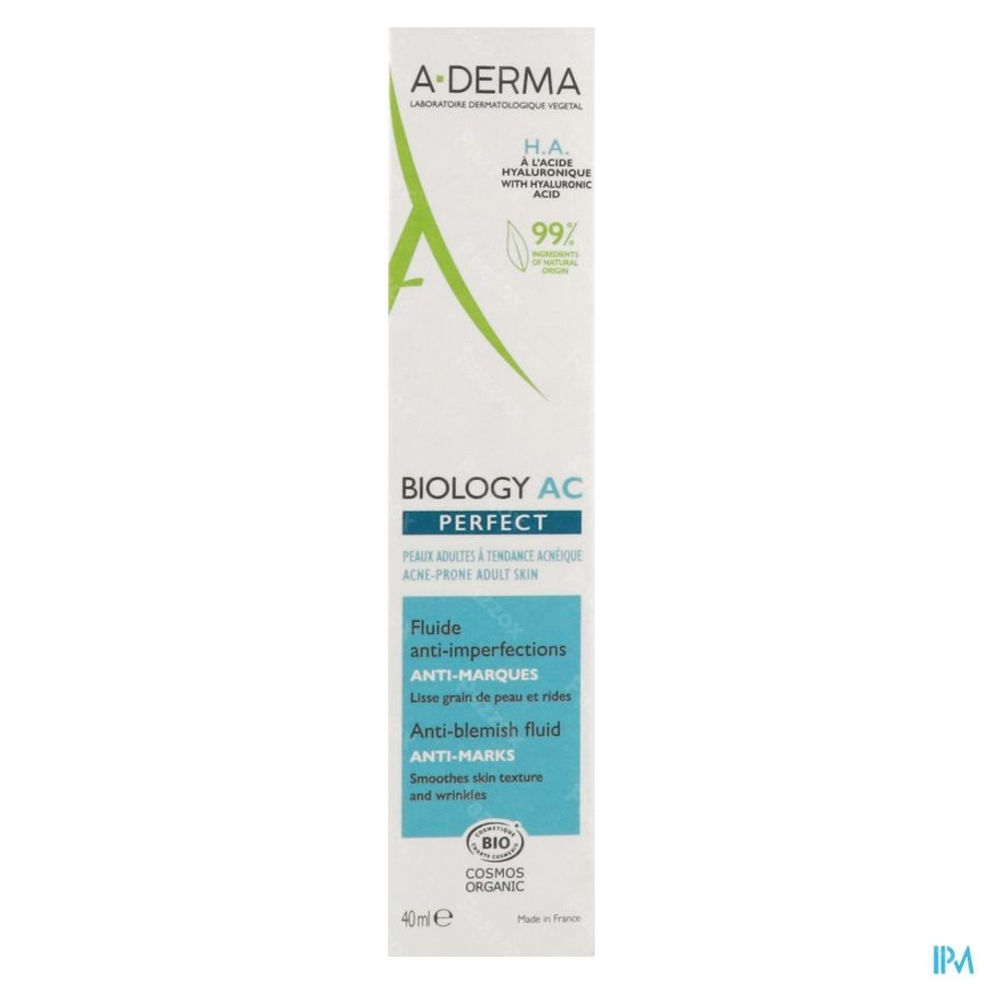 A-Derma Biology Ac Perfect Fluide Onzuiverheden 40ml