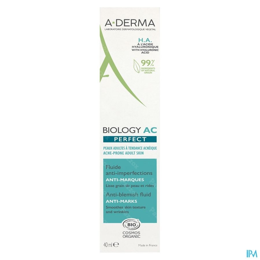 A-Derma Biology Ac Perfect Fluide Onzuiverheden 40ml