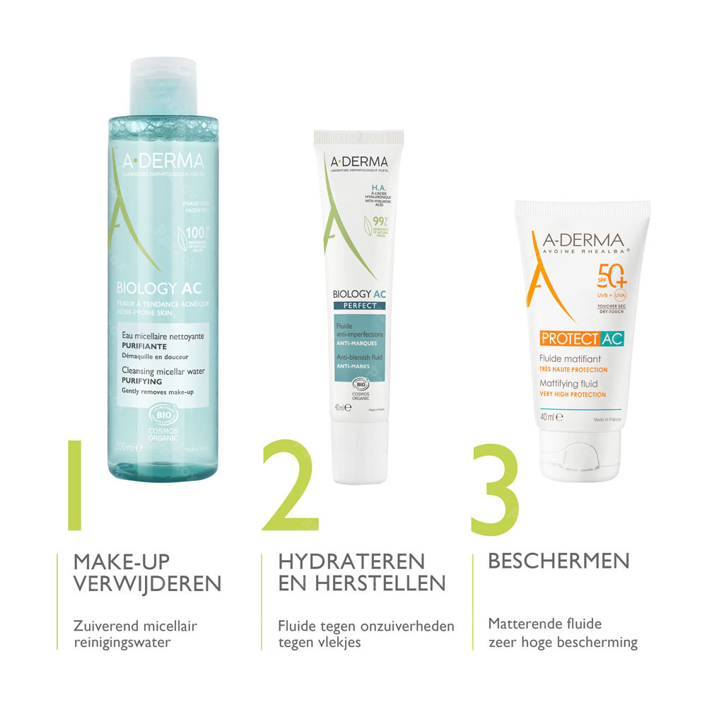 A-Derma Biology Ac Perfect Fluide Onzuiverheden 40ml