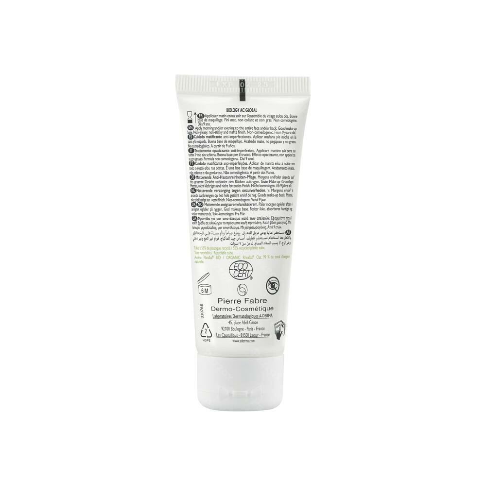 A-Derma Biology Globale Verzorging Onzuiverheden 40ml