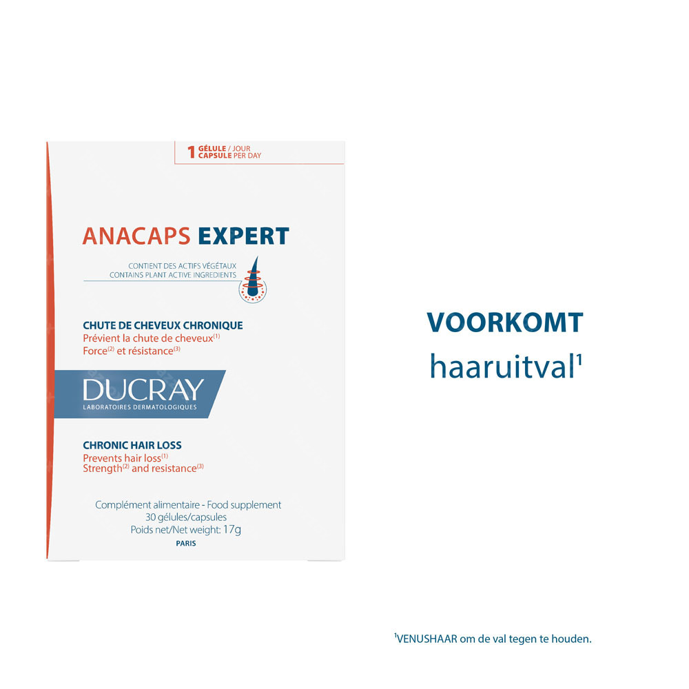 Ducray Anacaps Expert Chronische Haaruitval 90 Capsules