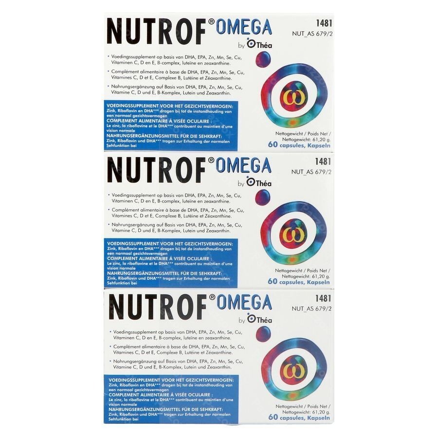 Nutrof Omega Ogen 180 Capsules