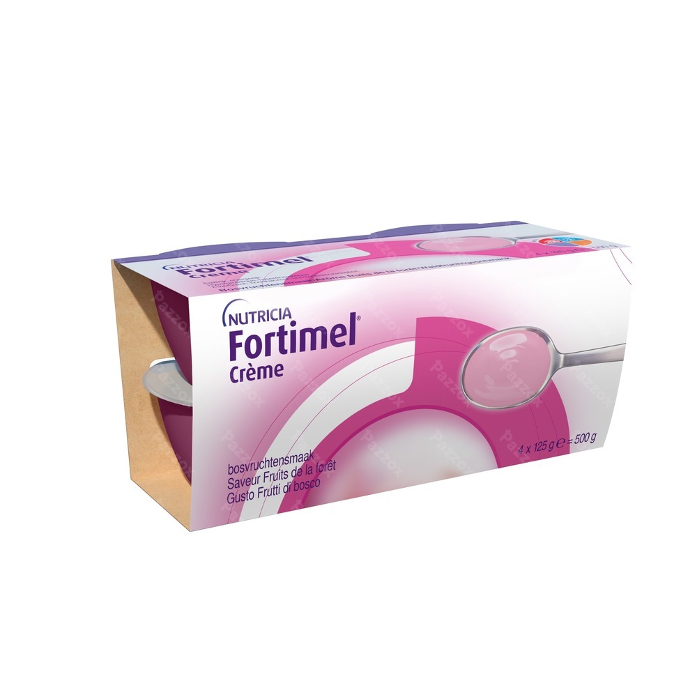 Fortimel Creme Bosvruchten 4x125g