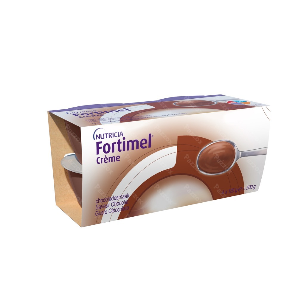 Fortimel Crème Chocoladesmaak 4x125g