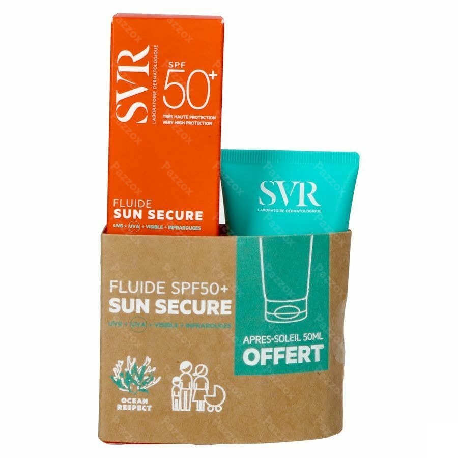 SVR Sleeve Sun Secure Fluide SPF50+Aftersun 50ml Gratis