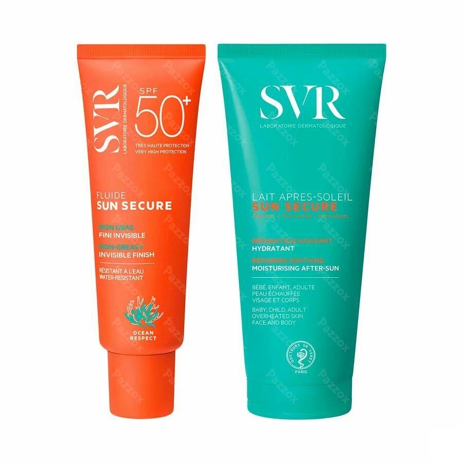 SVR Sleeve Sun Secure Fluide SPF50+Aftersun 50ml Gratis