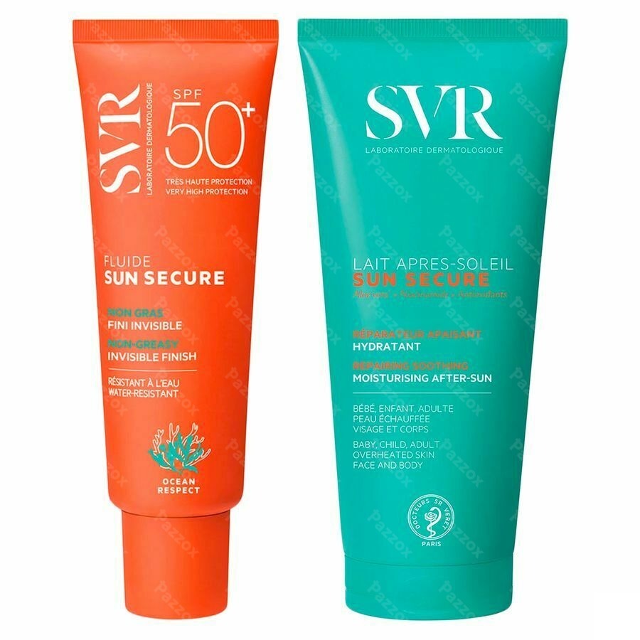 SVR Sleeve Sun Secure Fluide SPF50+Aftersun 50ml Gratis