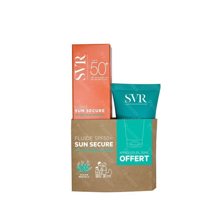 SVR Sleeve Sun Secure Fluide SPF50+Aftersun 50ml Gratis