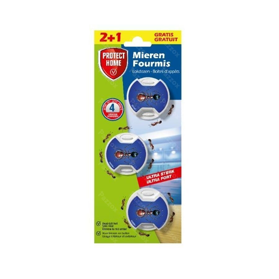 Protect Home Mierenlokdozen 3 Stuks