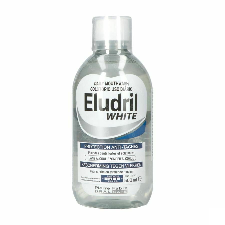 Eludril Witte tanden 500ml