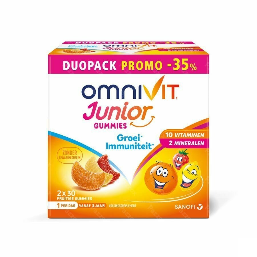 Omnivit Junior Gummies Duopack -35%