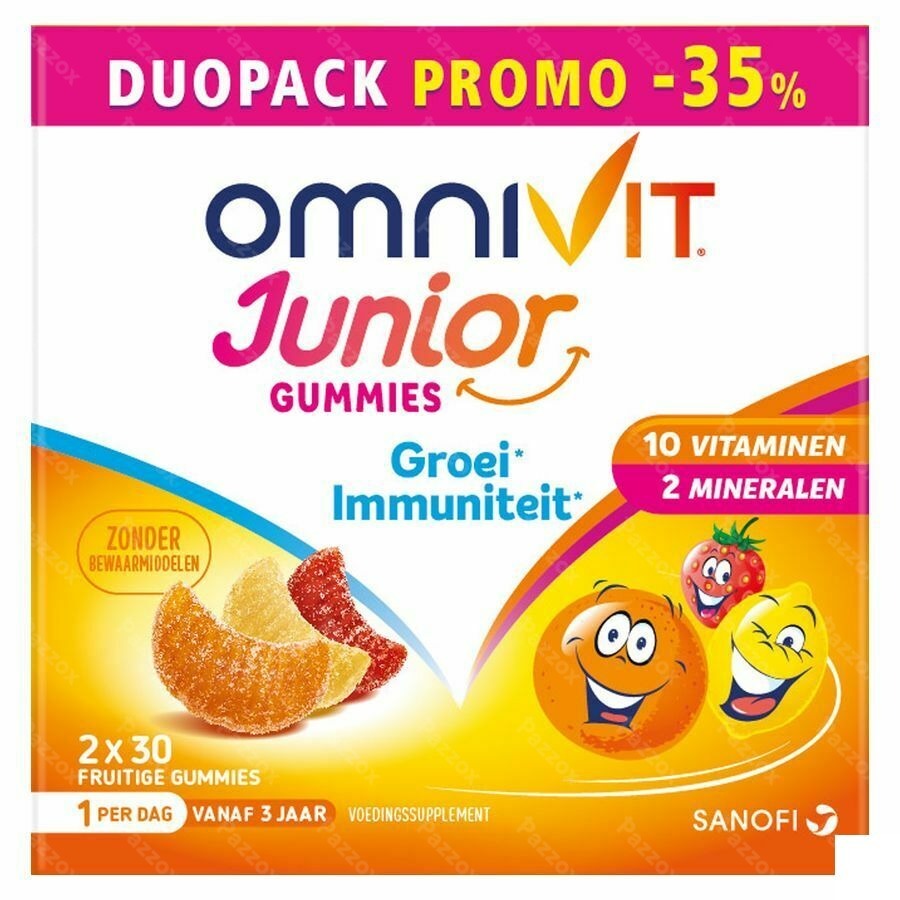 Omnivit Junior Gummies Duopack -35%
