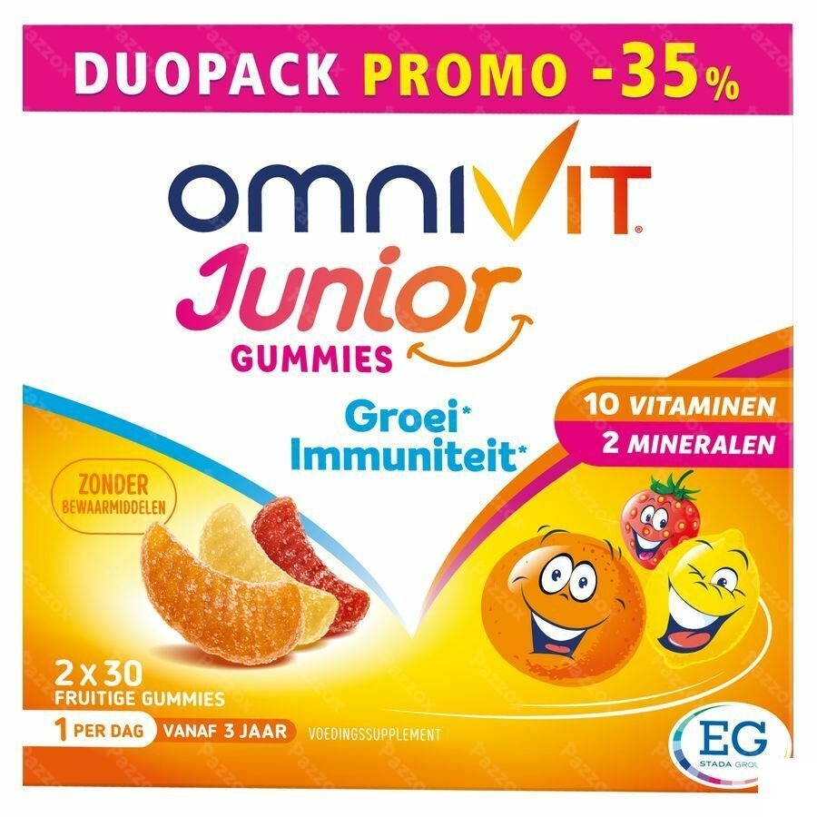 Omnivit Junior Gummies Duopack -35%