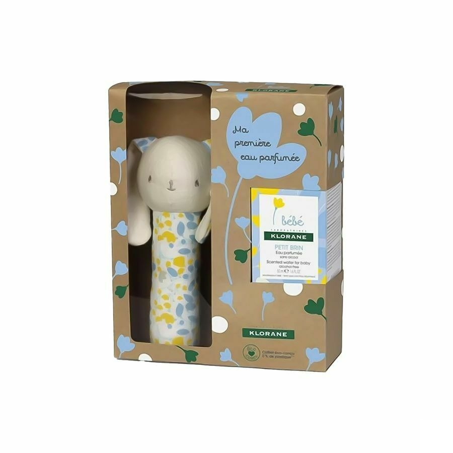 Klorane Baby Gift Set Geparfumeerd Water 50ml+Konijn