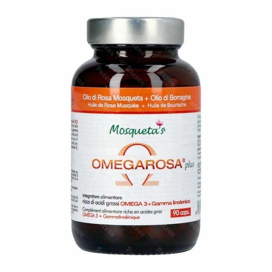 Omegarosa Plus Rozenolie Caps 90