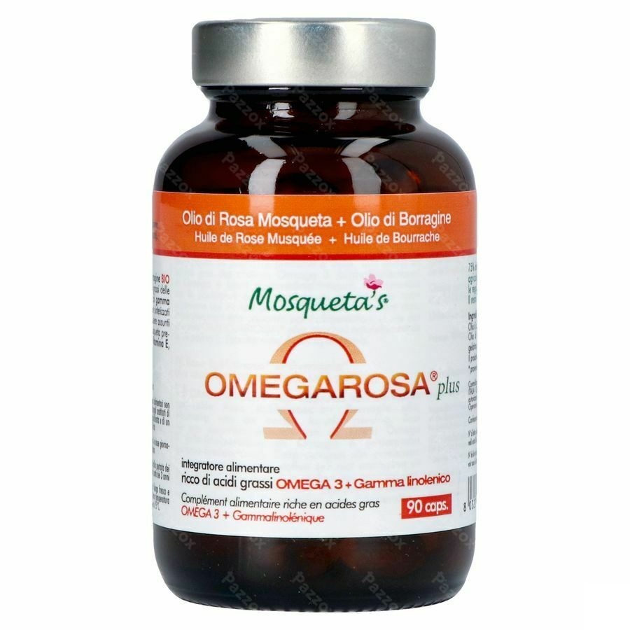 Omegarosa Plus Rozenolie Caps 90