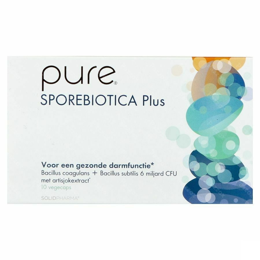 Pure Sporebiotica+ V-caps 10 Is Vervangt 4615654