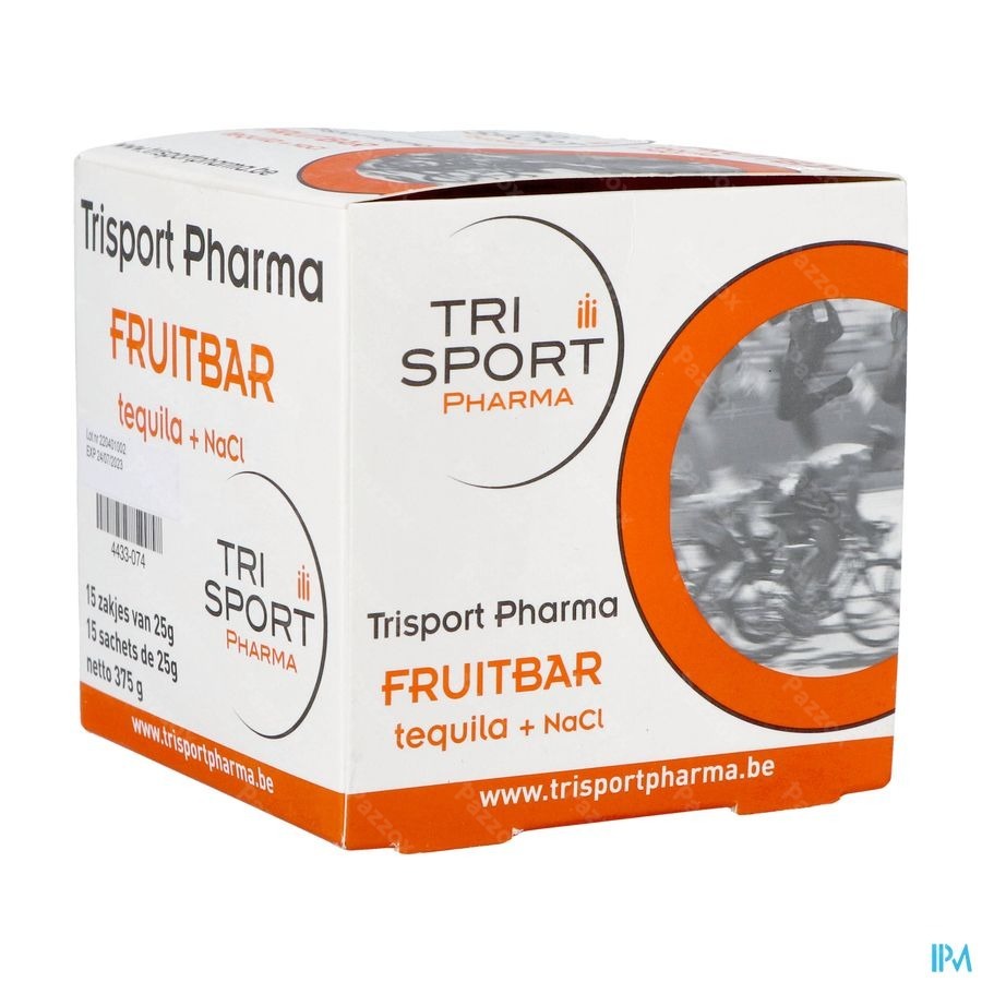 Trisportpharma Fruit Bar Tequila 15x25g