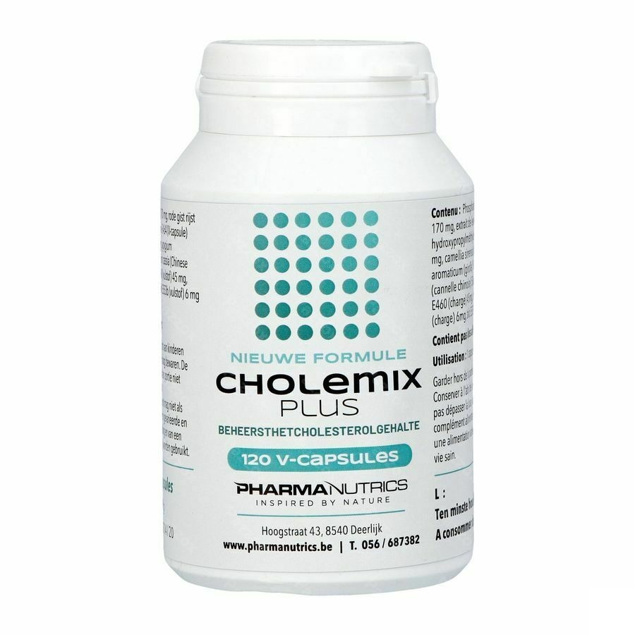 Cholemix Plus V-caps 120 Pharmanutrics