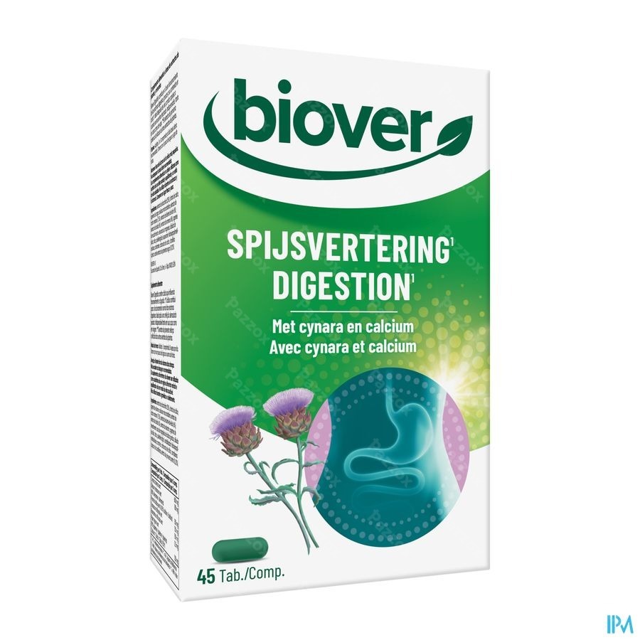 Biover Spijsvertering 45 Tabletten