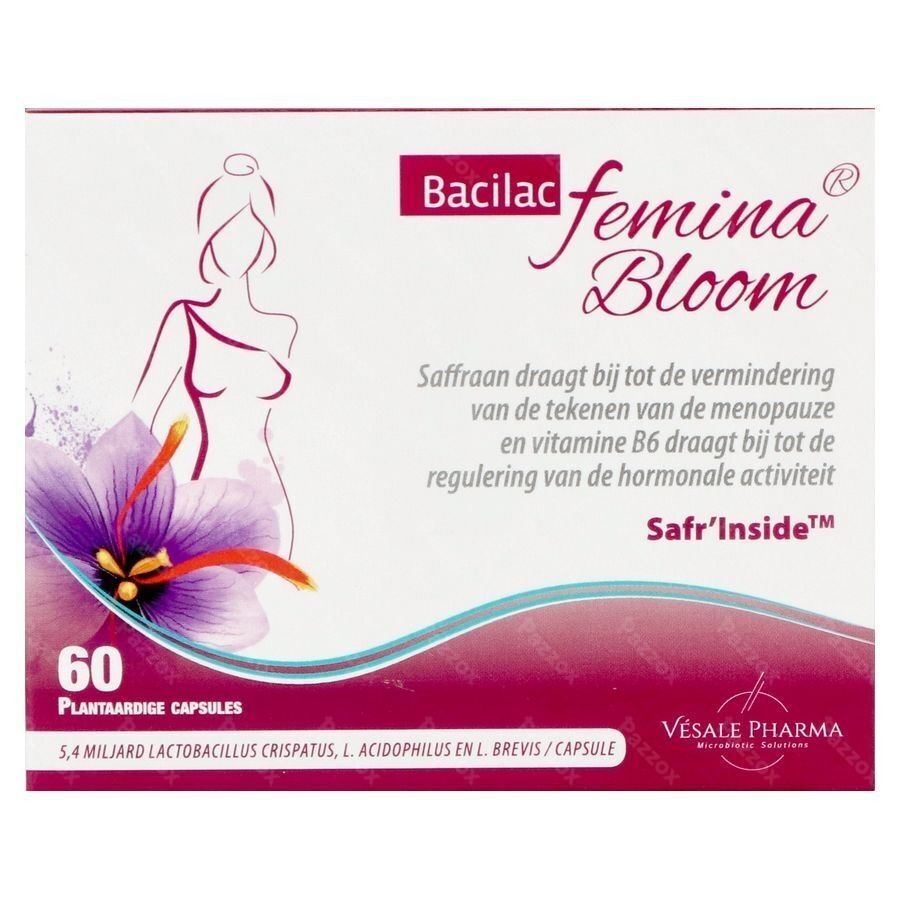 Bacilac Femina Bloom Caps 60