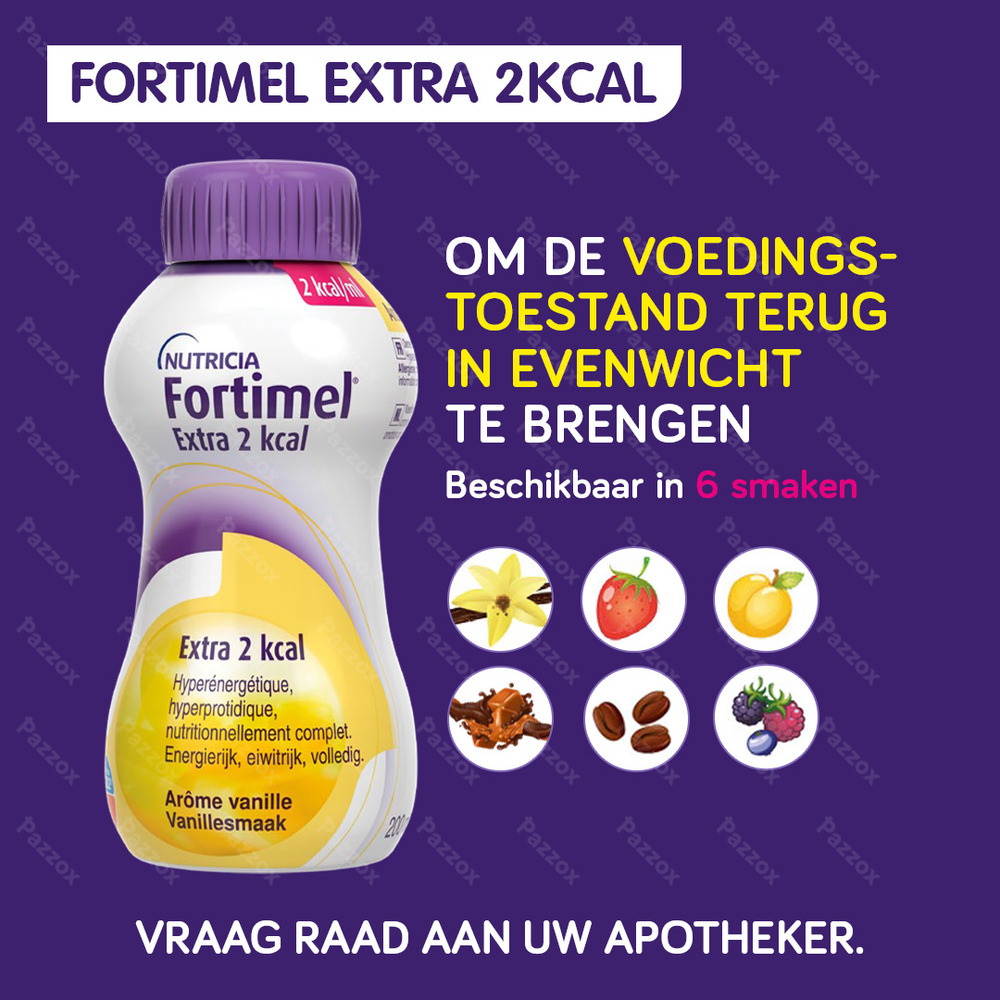 Fortimel Extra 2 Kcal Mixed Multipack 8x200ml