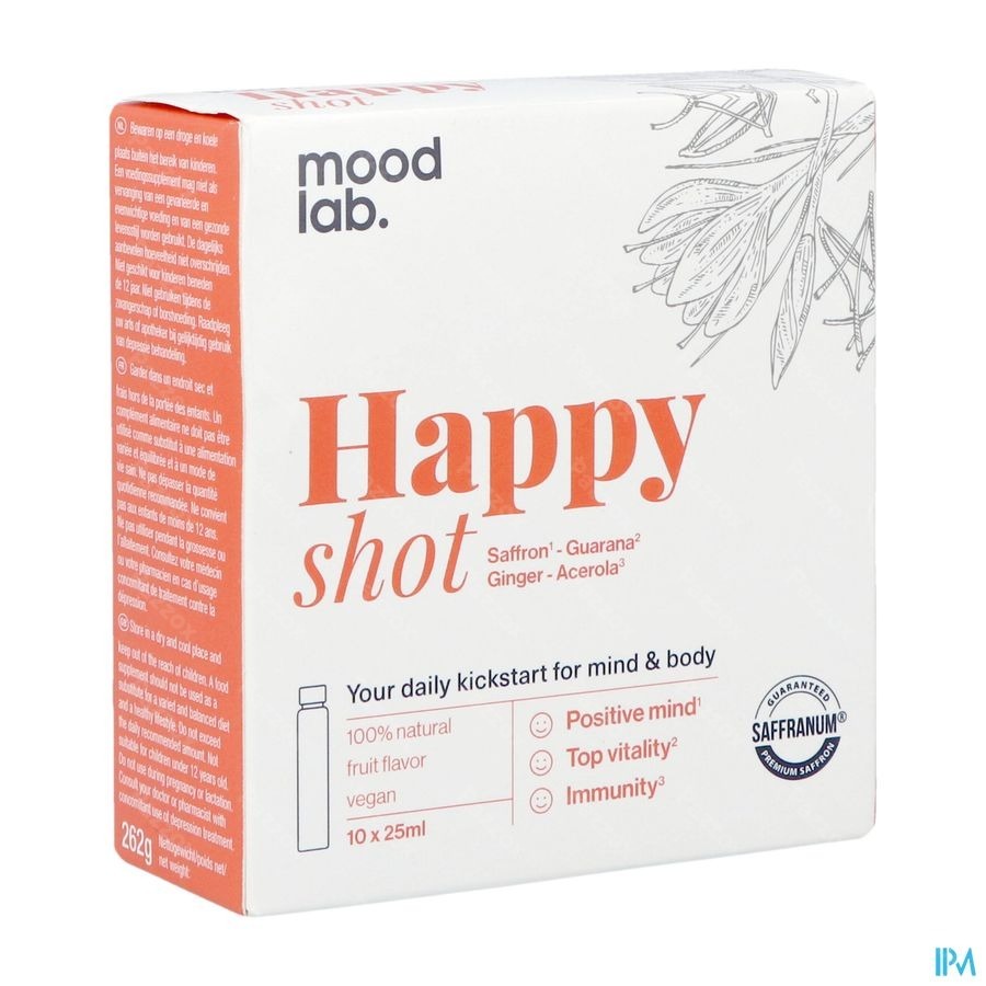 Moodlab Happy Shot 10x25ml