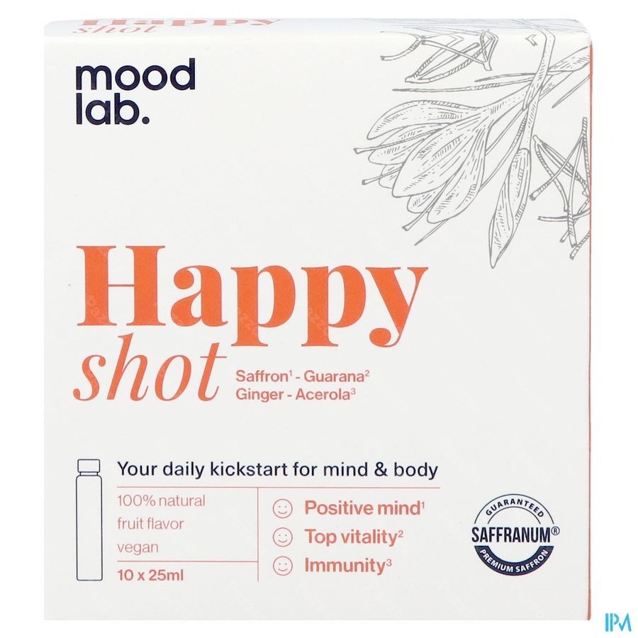 Moodlab Happy Shot 10x25ml