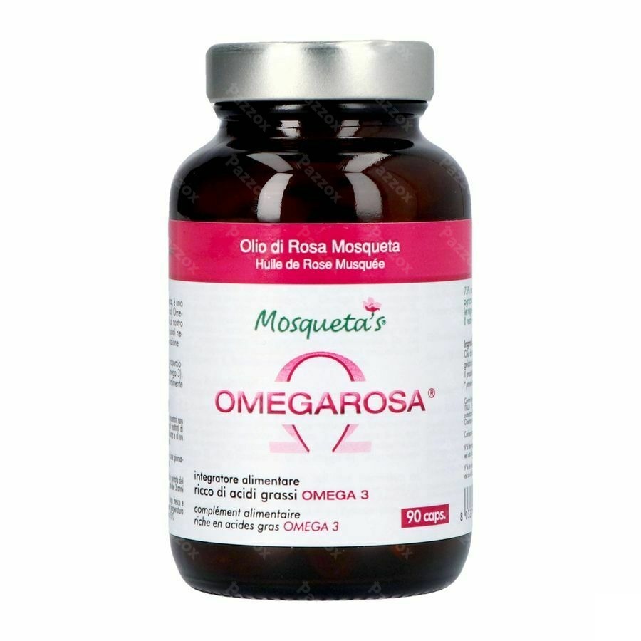 Mosquetas Omegarosa Rose Olie Musq. Fl Caps 90