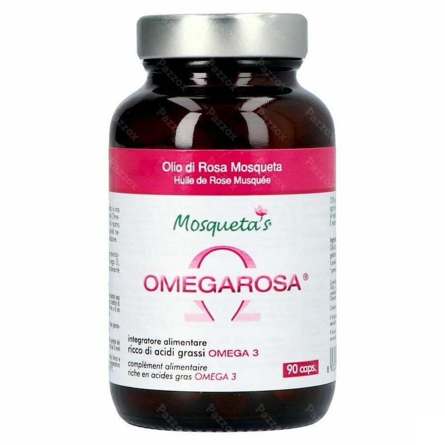 Mosquetas Omegarosa Rose Olie Musq. Fl Caps 90