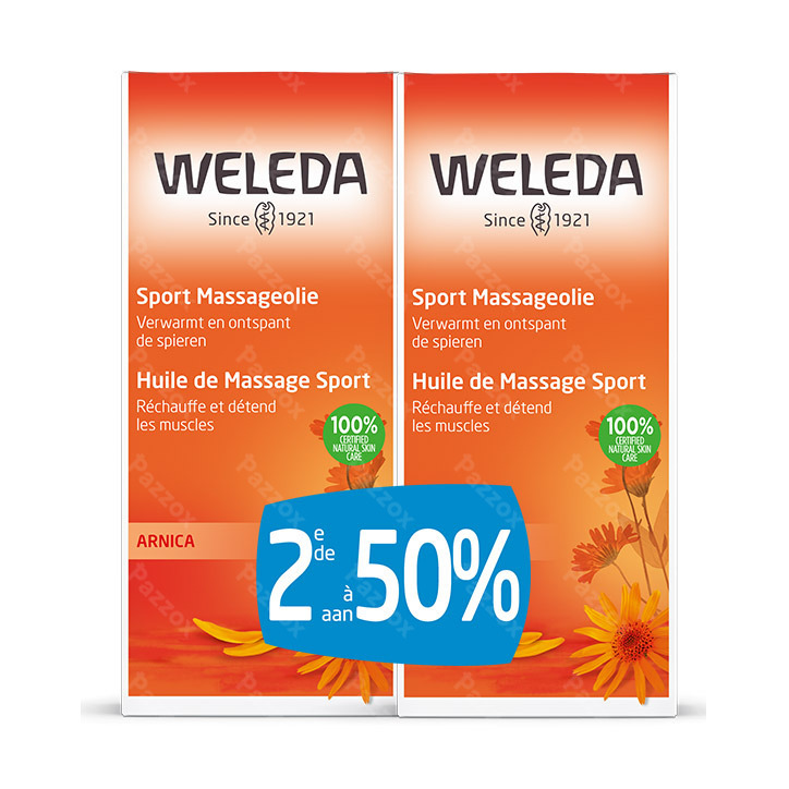 Weleda Sport Massageolie Duopack 2x100ml