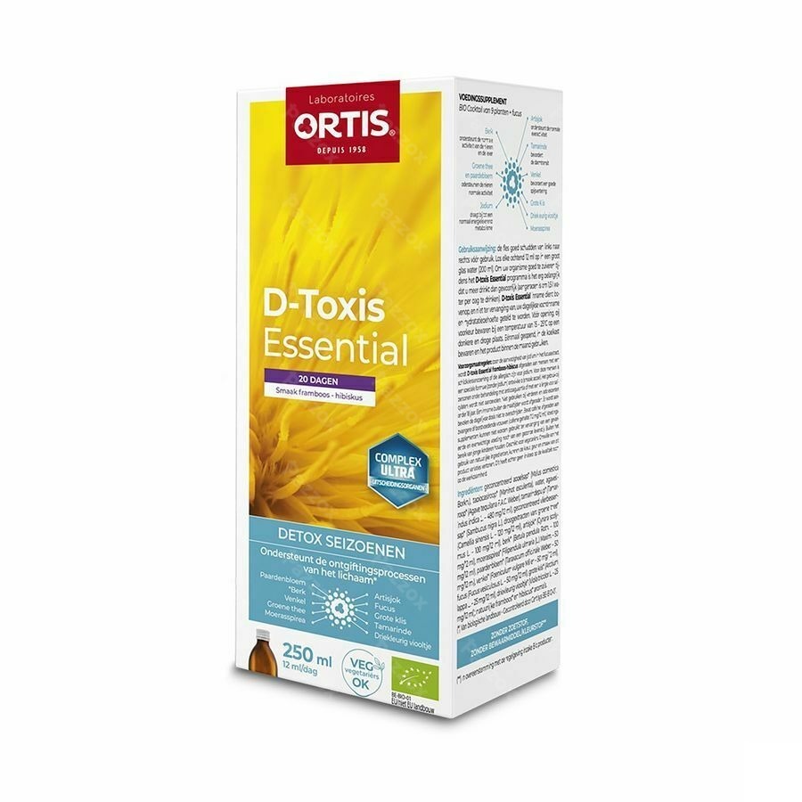 D Toxis Essential Framboos Hibiscus Bio 250ml
